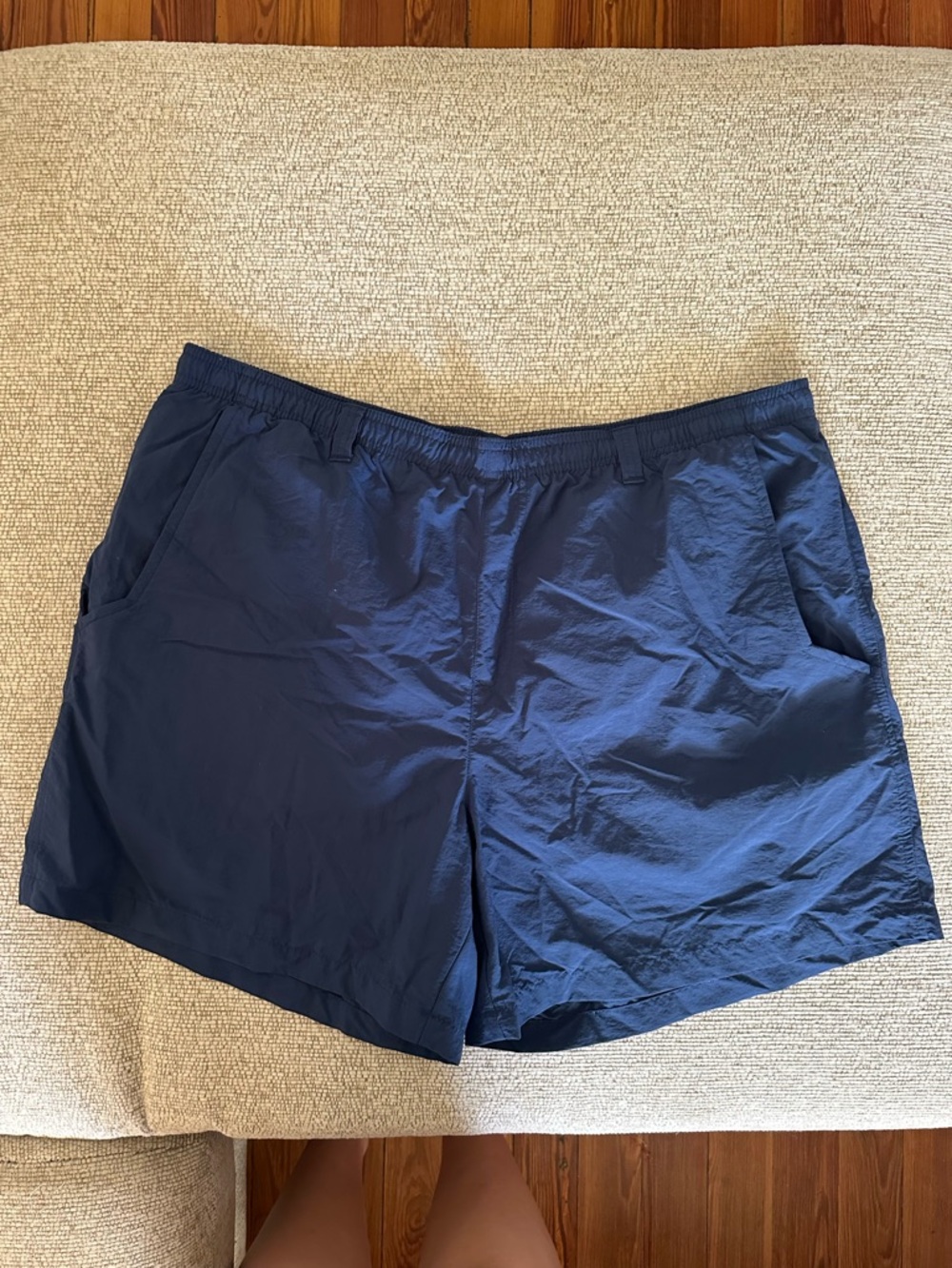 Men’s Columbia PFG Navy Shorts Size XL EUC